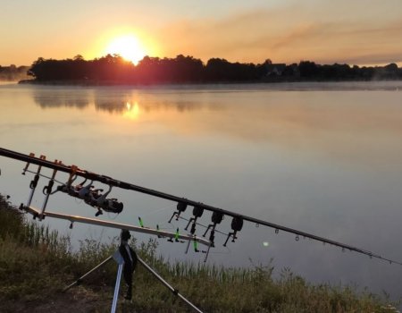 Рыбалка у села Орловка на водоеме «Зорянский»