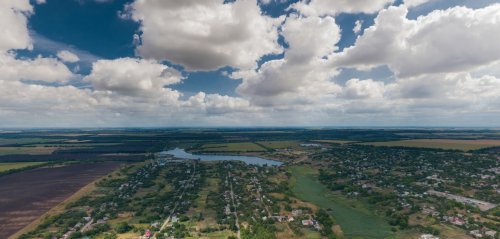Рибалка на ставку с. Вільне Дніпропетровської області