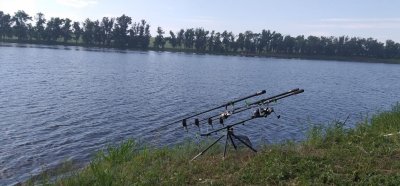 Рыбалка у села Орловка на водоеме «Зорянский»