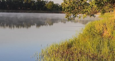 Рыбалка у села Орловка на водоеме «Зорянский»