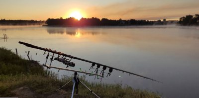 Рыбалка у села Орловка на водоеме «Зорянский»