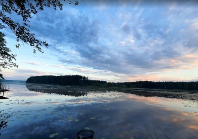 Рибалка на комплексі Царів Хутір 