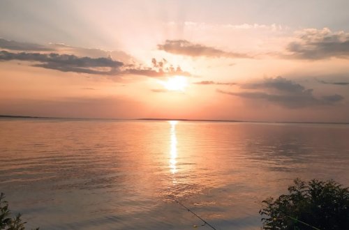 Рибалка в селі Мішурін Ріг Дніпропетровської області