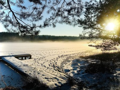 Рибалка на Озері Плитниця