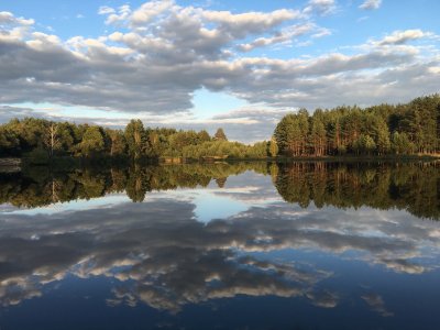 Рибалка на Озері Плитниця