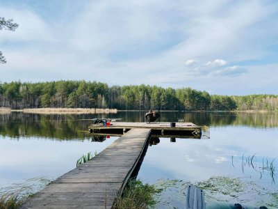 Рибалка на Озері Плитниця