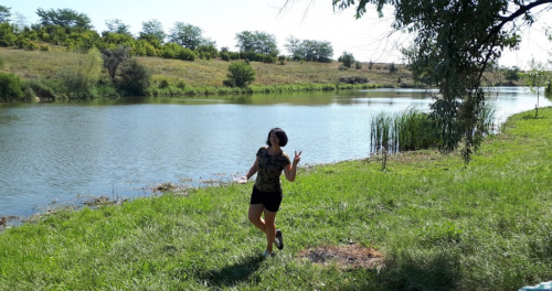 Риболовля на ставку біля села Михайлівка Запорізької області