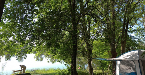 Риболовля на ставку біля села Михайлівка Запорізької області