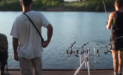 Риболовля біля села Нікольське в Запорізькій області