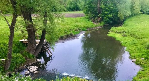 Рыбалка у села Солобковцы в Хмельницкой области