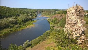 Рыбалка у села Каменка в Ровенской области-1
