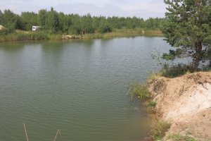 Рыбалка у села Лесополь в Ровенской области-3