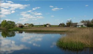 Рыбалка у села Тростянец в Ровенской области-1