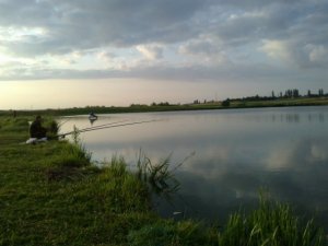 Рыбалка в селе Радуховка в Ровенской области-1