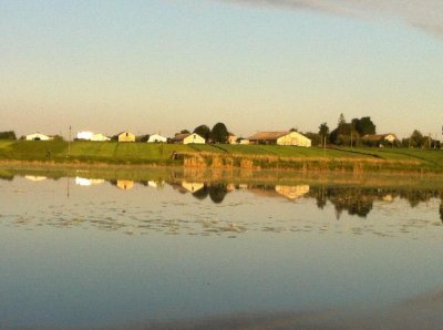 Рыбалка у села Грановка в Ровенской области-4