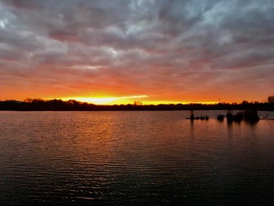 Рыбалка у села Заречное 