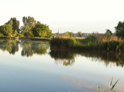 Рыбалка у села Заречное в Ровенской области-3