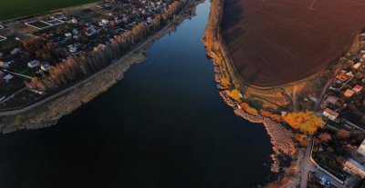 Рыбалка на водоеме в селе Бобровке
