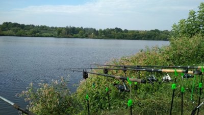 Риболовля в Малій Білці Тернопільської області