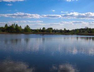 Рыбалка в селе Матиевка в Ровенской области-1