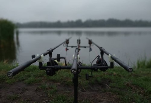 Риболовля біля Бучача Тернопільської області