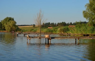 Рибалка на озері Костянтівка