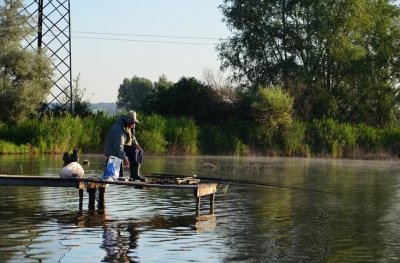 Рибалка на озері Костянтівка