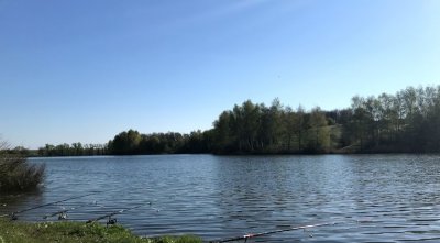 Рыбалка на пруду Ростыня в Харьковской области12