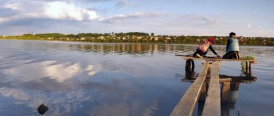 Рыбалка на Царском озере